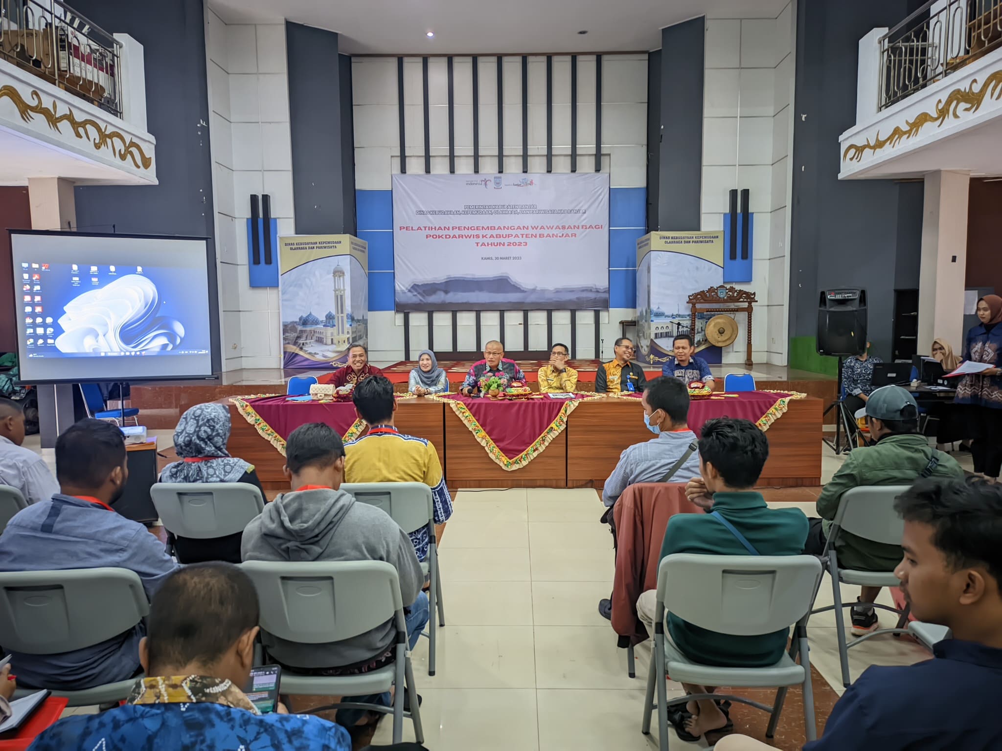 Kembangkan Potensi Wisata Disbudporapar Banjar Gelar Pelatihan bagi Pokdarwis