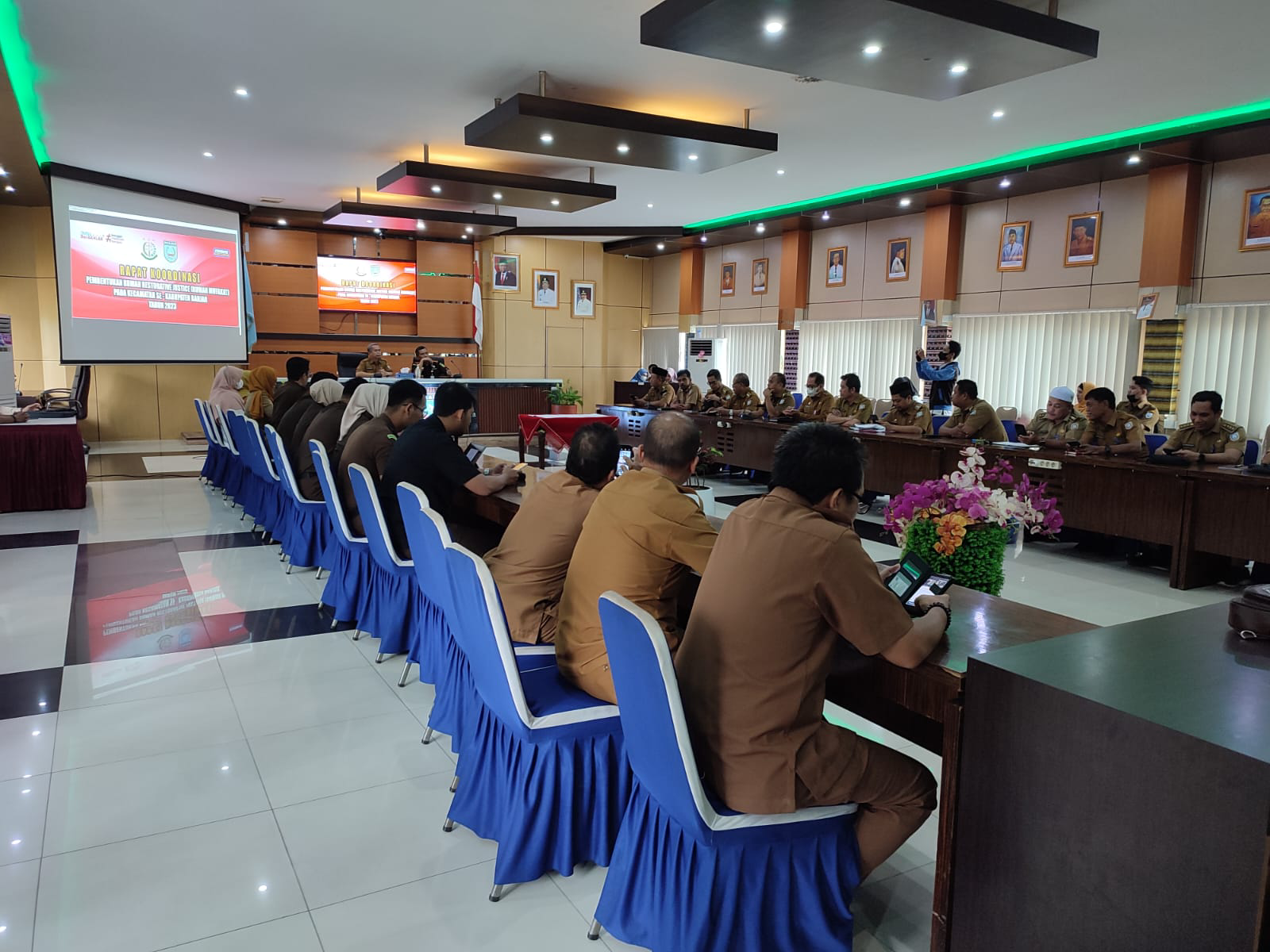 Kejari Banjar Sosialisasikan Restorative Justice Kepada Jajaran Camat