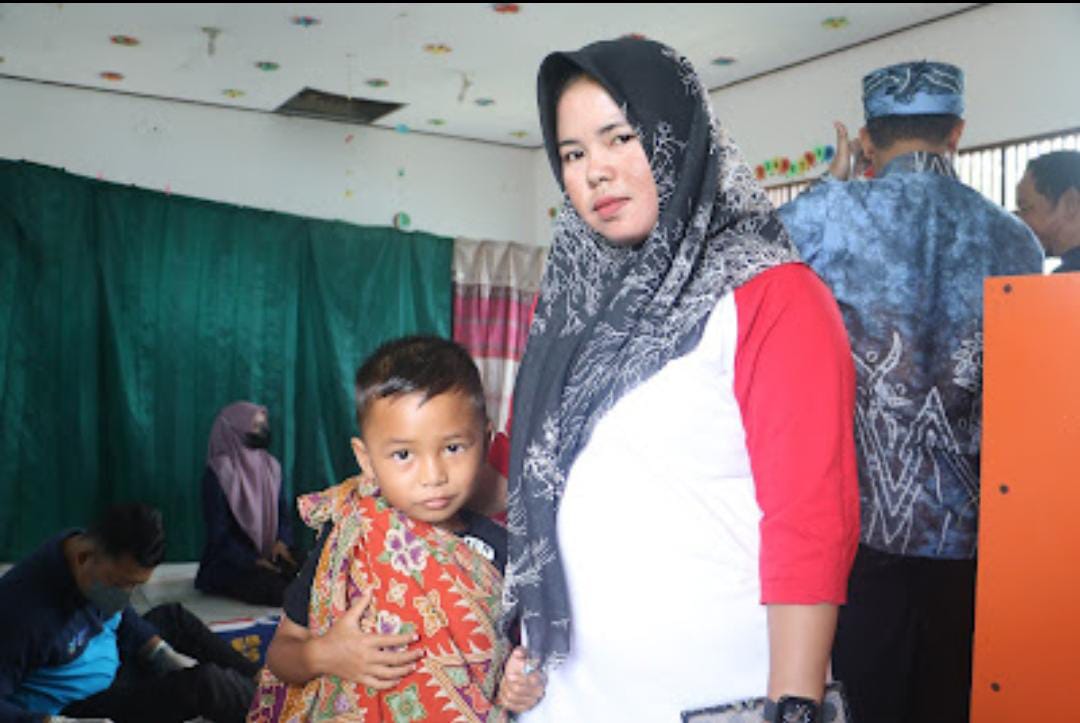 10 Anak Ikuti Sunatan Masal Saat MTP Di Desa Martadah