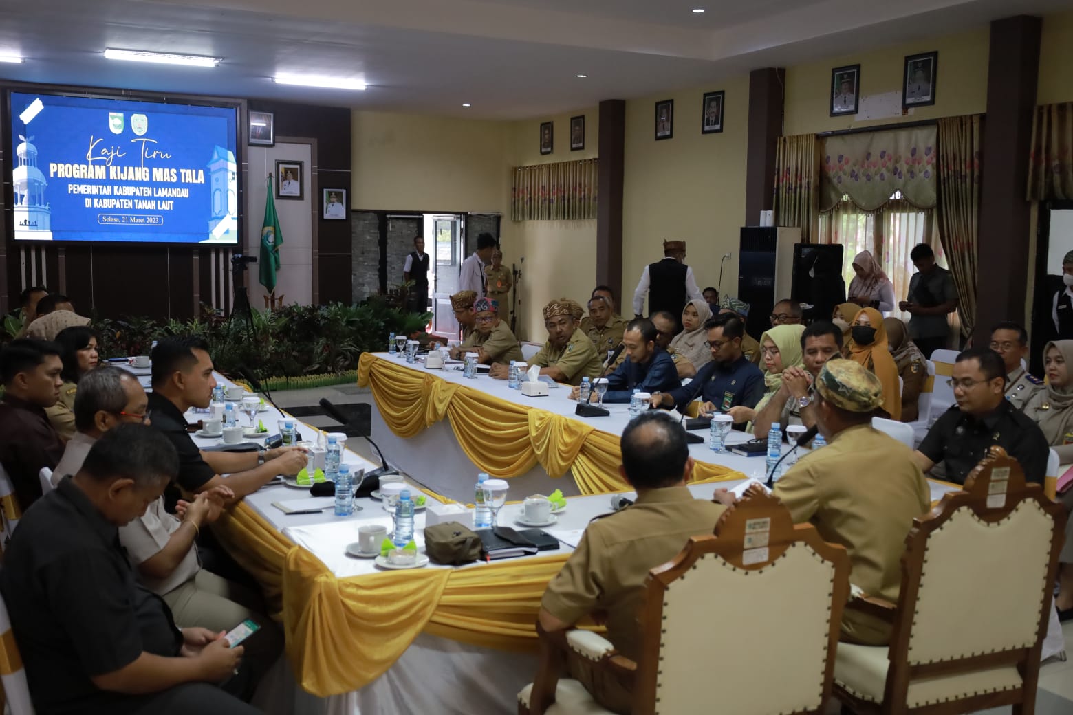 Pemkab Lamandau Pelajari Program Kijang Mas Tanah Laut