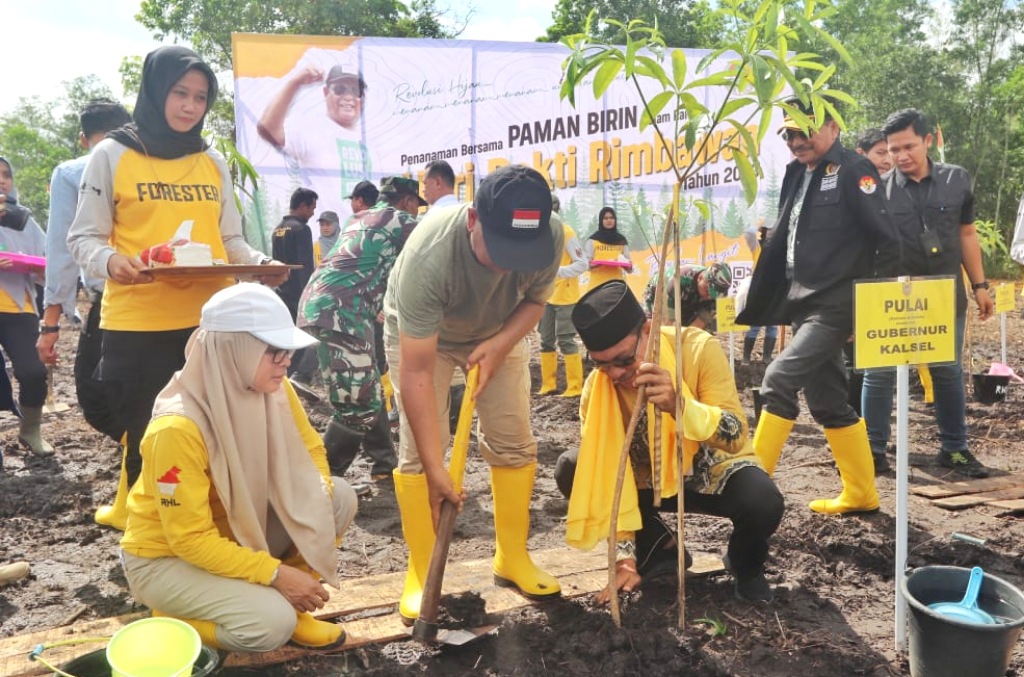 Hari Bakti Rimbawan ke-40, Dishut Kalsel Siapkan Penanaman Puluhan Ribu Bibit Pohon