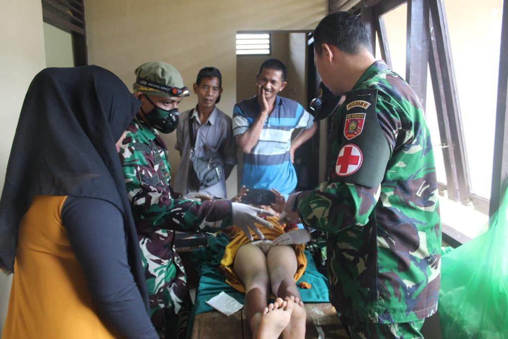 Kodim 1009/Tla, Berikan Layanan Sunat Massal Gratis