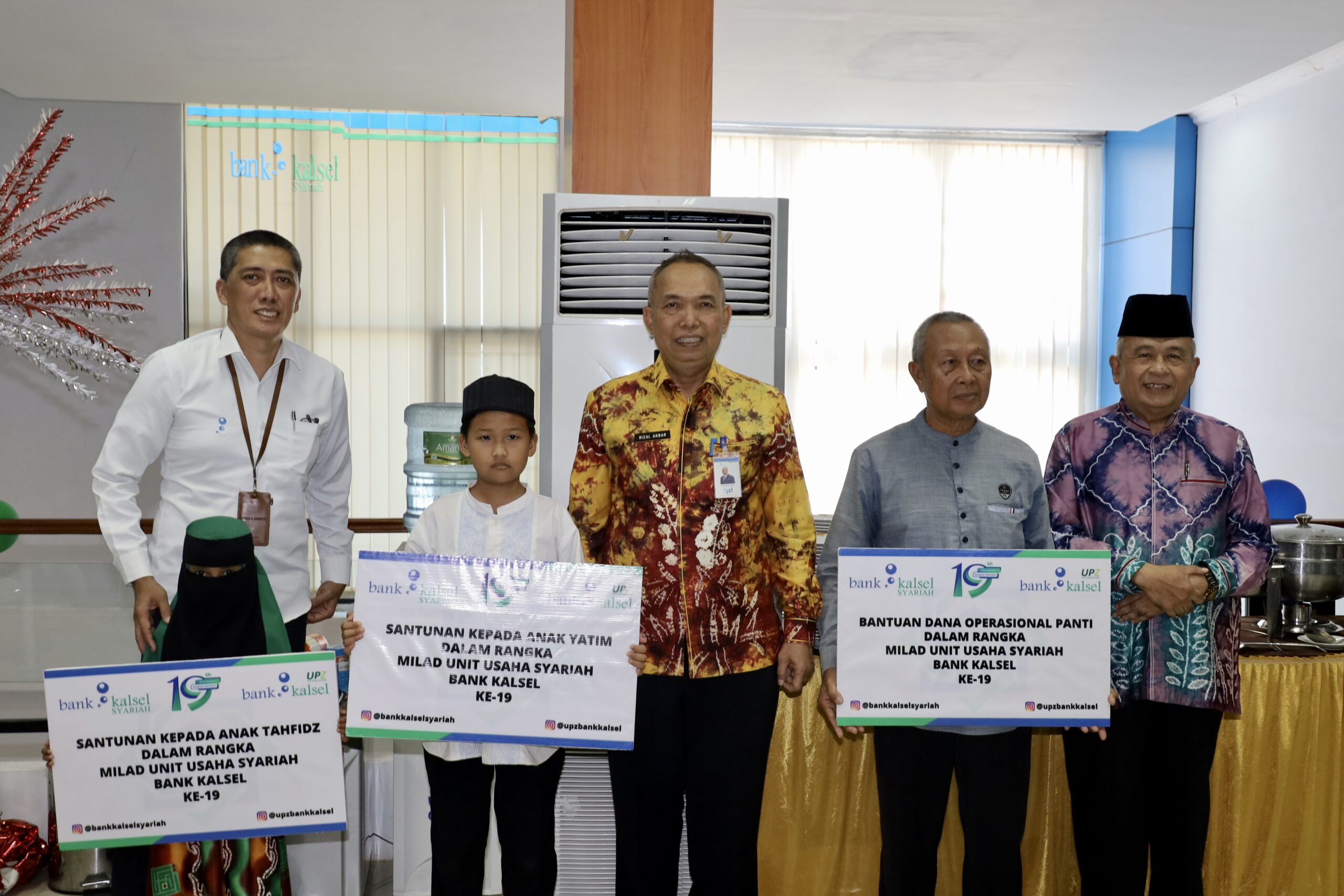 Milad ke-19 Tahun, Pencapaian Kinerja Bank Kalsel Syariah Membanggakan