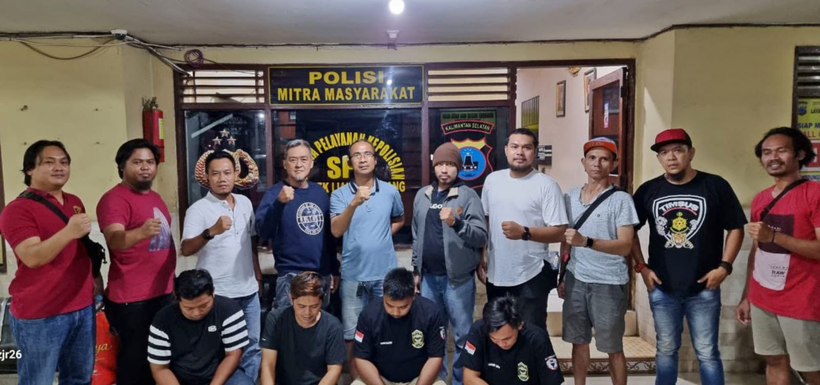 Timsus Polda Kalsel dan Macan Barbar Tangkap 4 Pelaku Pemerasan