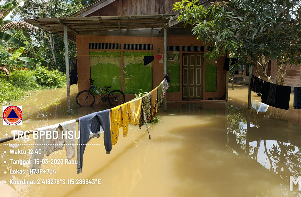 Tiga Kabupaten di Banua Anam Kebanjiran