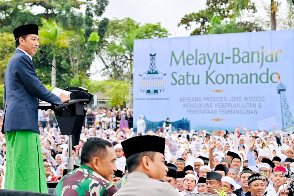 Jokowi- IKN Sebagai Gerbang Percepatan Pembangunan Pulau Kalimantan