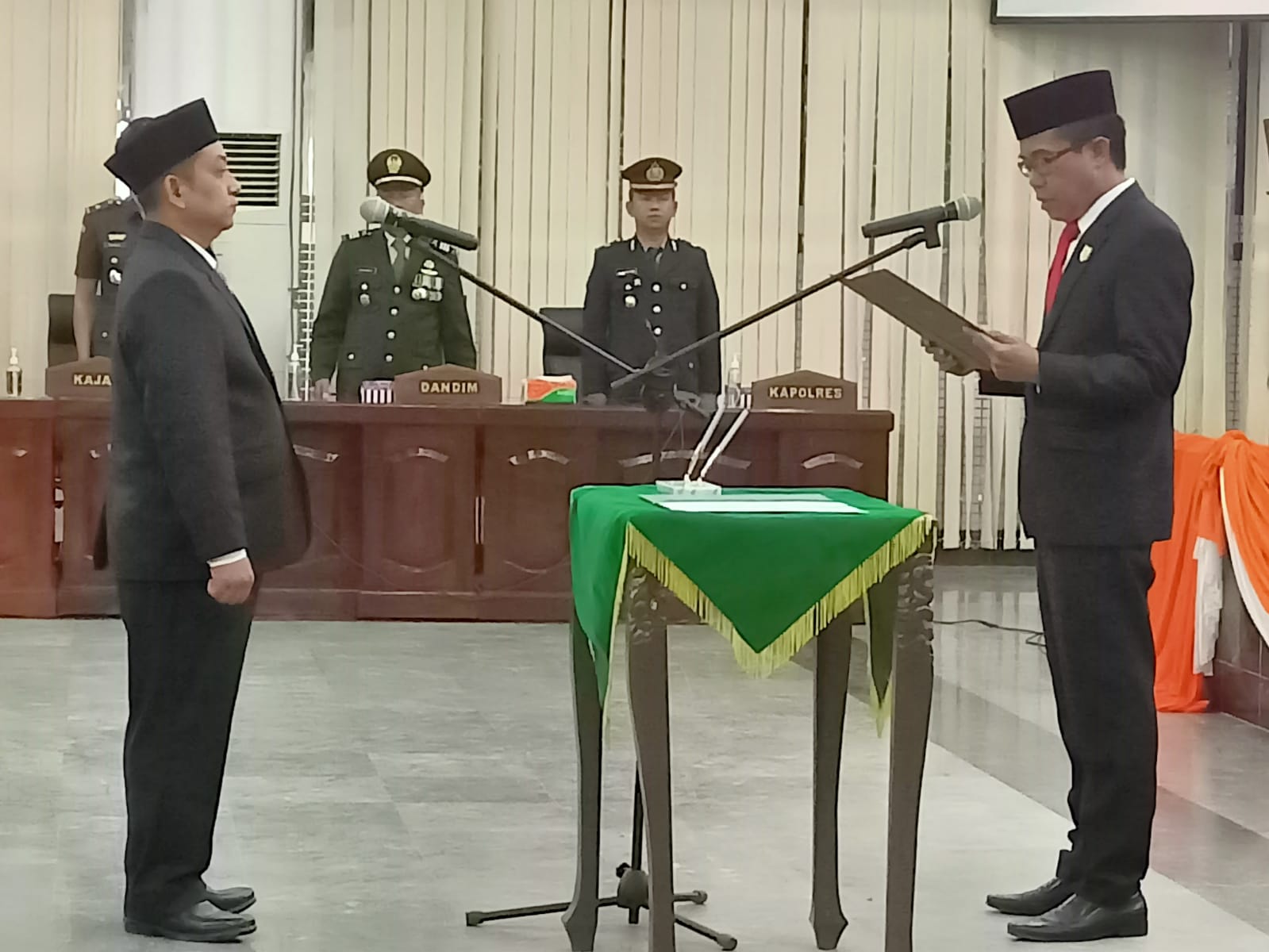 PAW Anggota DPRD Tala , Achmad Sakuri Gantikan Suryani Pramesti Podo