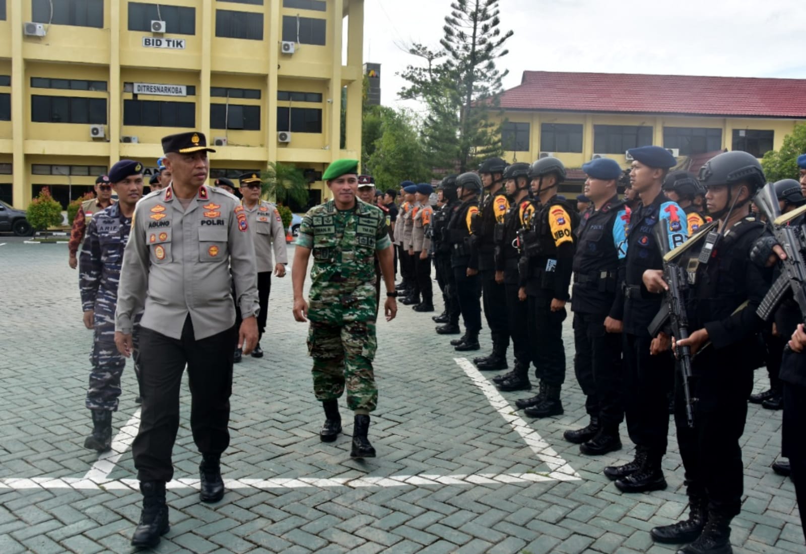 Wakapolda  Kalsel Himbau Seluruh Stakeholder Terkait Bangun Koordinasi Penanganan Bencana Alam