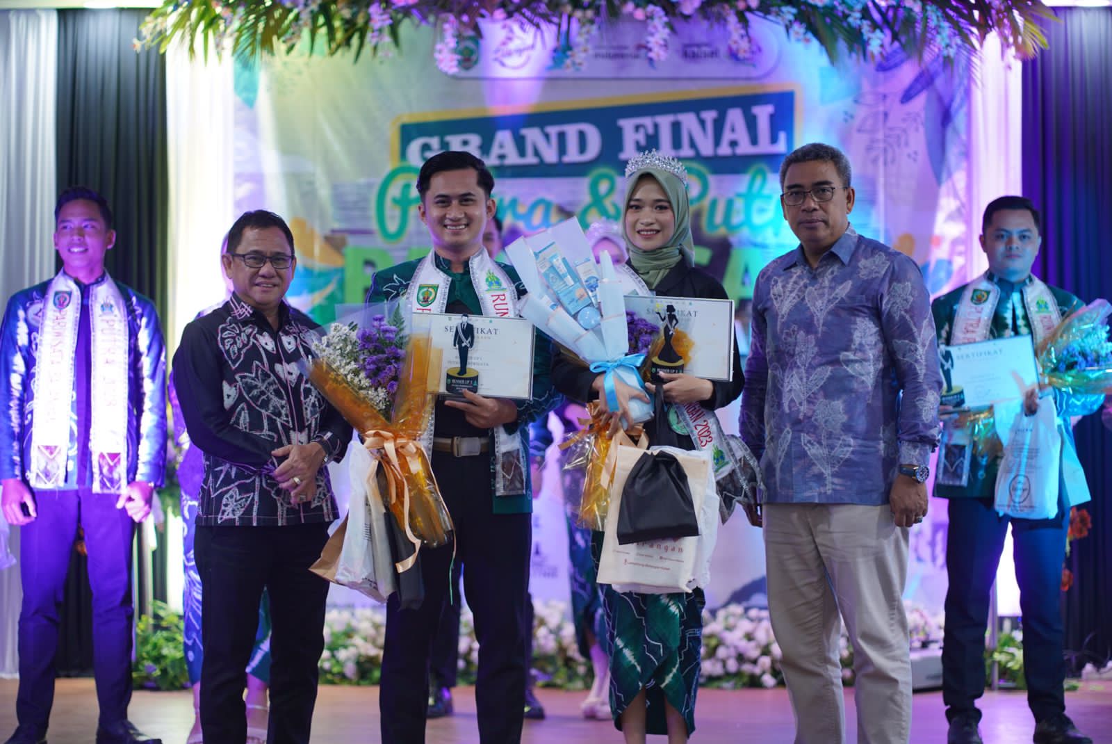 12 finalis Ikuti Ajang Grand Final Putra dan Putri Pariwisata Kabupaten Balangan Tahun 2023