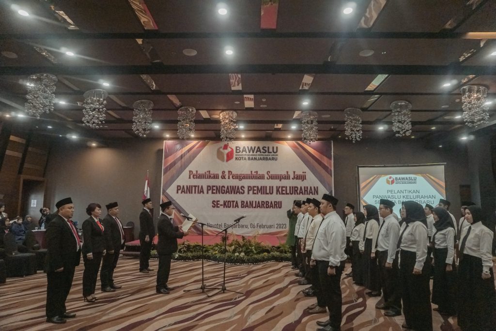 Panwaslu Kelurahan se-Kota Banjarbaru Diharap Awasi Tahapan Pemilu