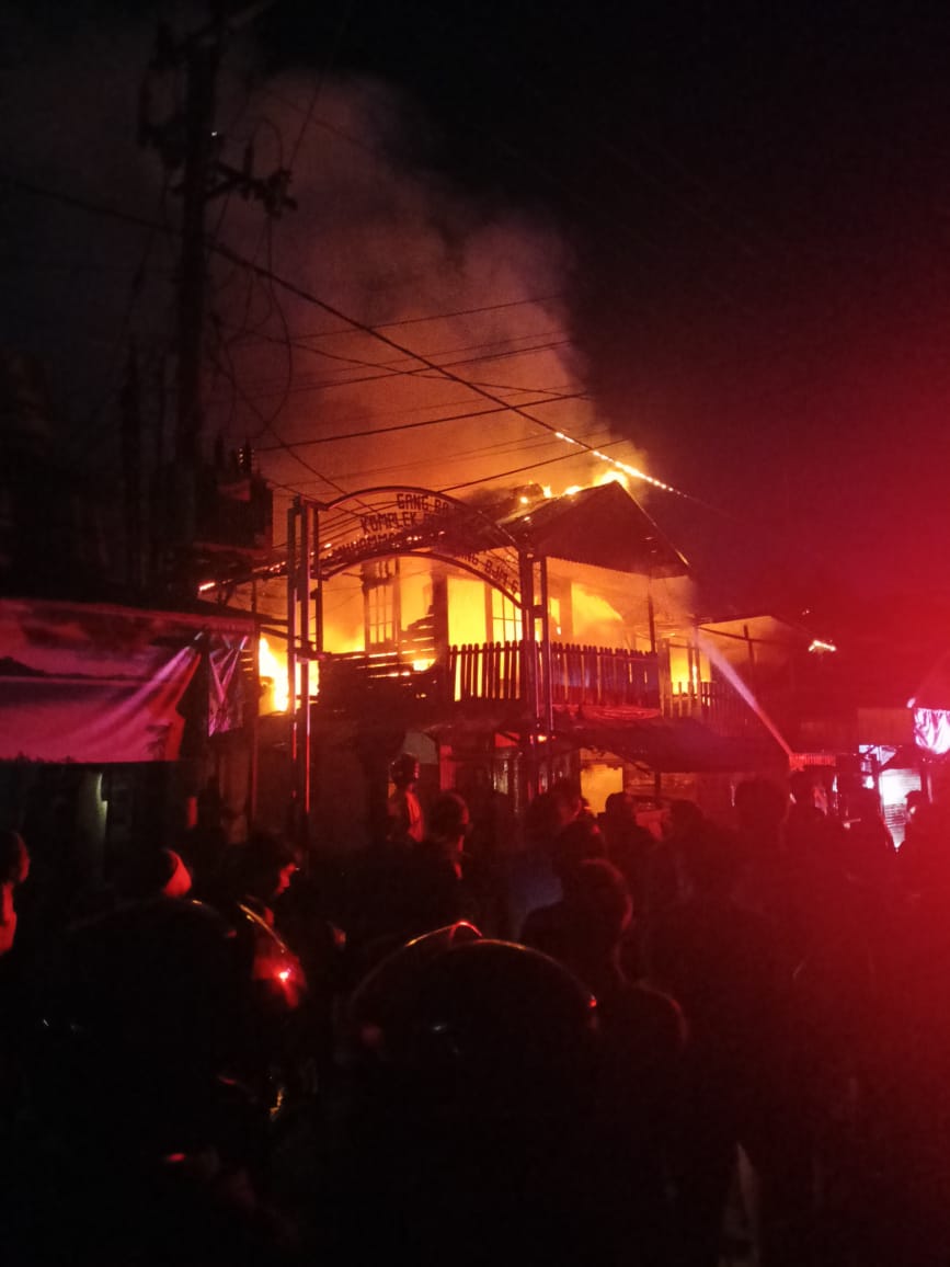 Api Kembali Amuk Banjarmasin, Lalap Tiga Rumah di Kelayan B