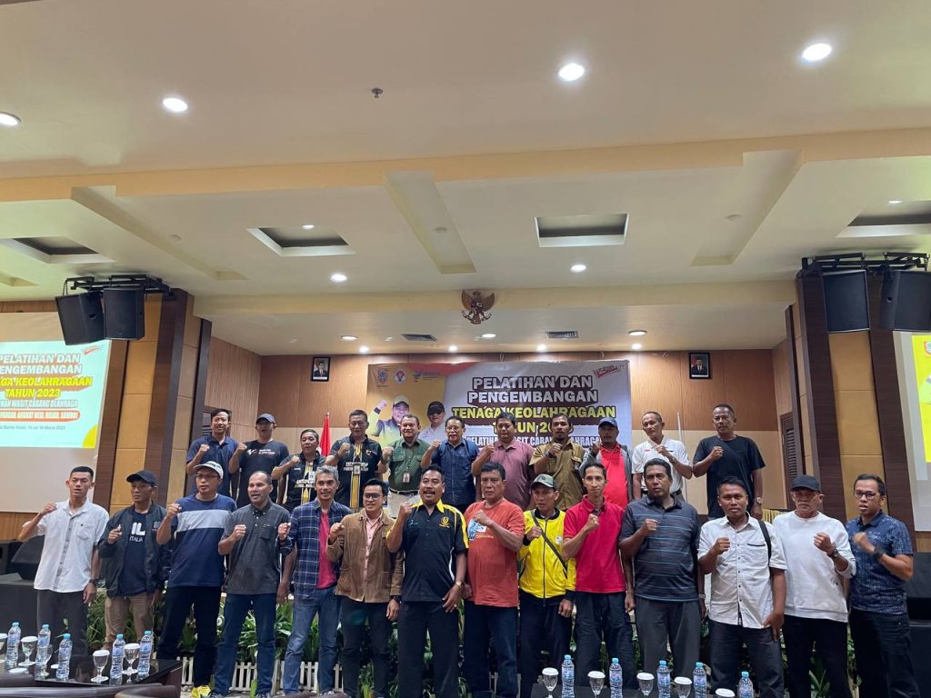 Tingkatkan Sportifitas, Dispora Kalsel Gelar Pelatihan Wasit