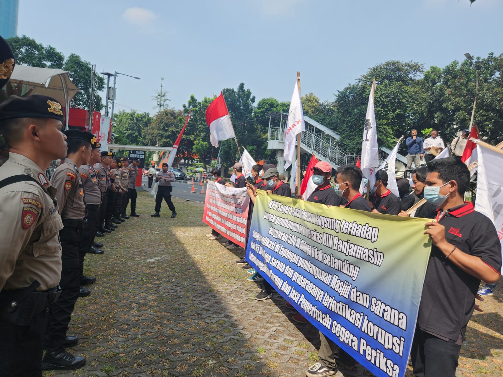 Di KPK , KAKI Kalsel Juga Minta KPK Selidiki Pembangunan UIN Antasari Banjarmasin di Banjarbaru yang Terindikasi Korupsi