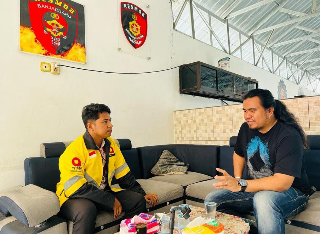 Viral, Video seorang Penjaga Malam Ancam  Leher Ojol di Banjarbaru