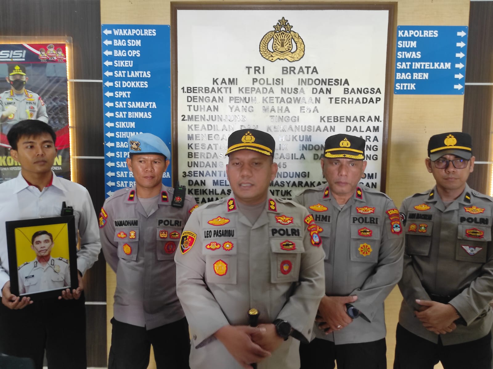 Gelapkan Senpi , seorang  Personel Polres HSS Dipecat