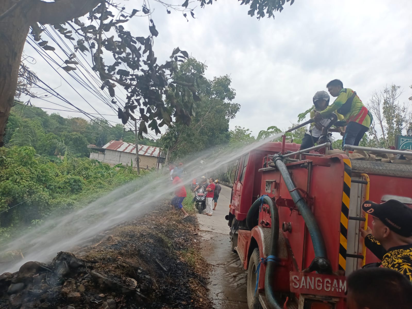 Soal Karhutla, BPBD Balangan Akui ada Titik Api yang sulit Dijangkau
