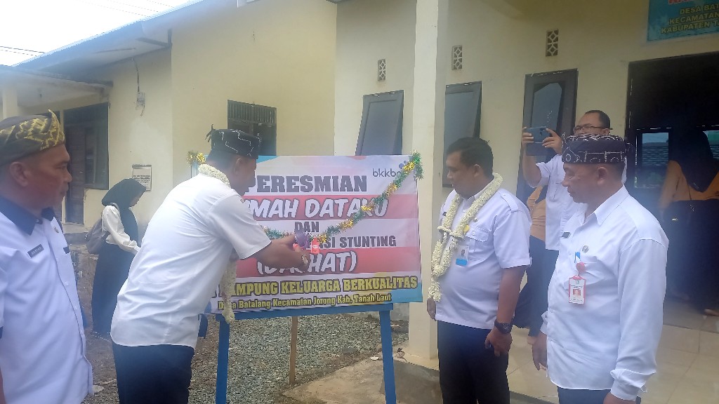 Rumah Dataku di Batalang Diresmikan