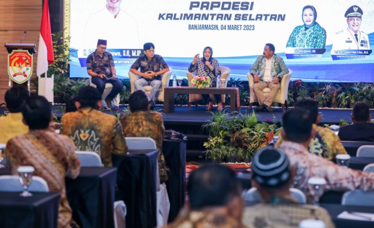 Bahas Pengembangan Potensi Desa, DPD Papdesi Kalsel Gelar Rakerda