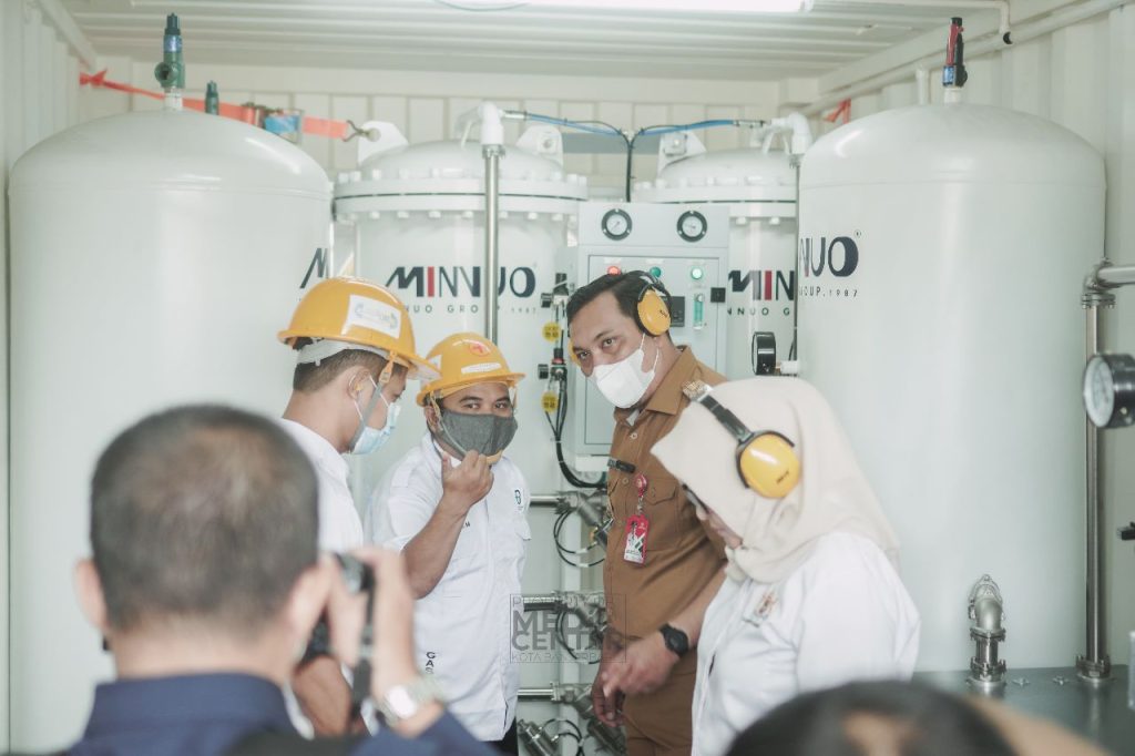 RSD Idaman Terima Hibah Generator Oksigen