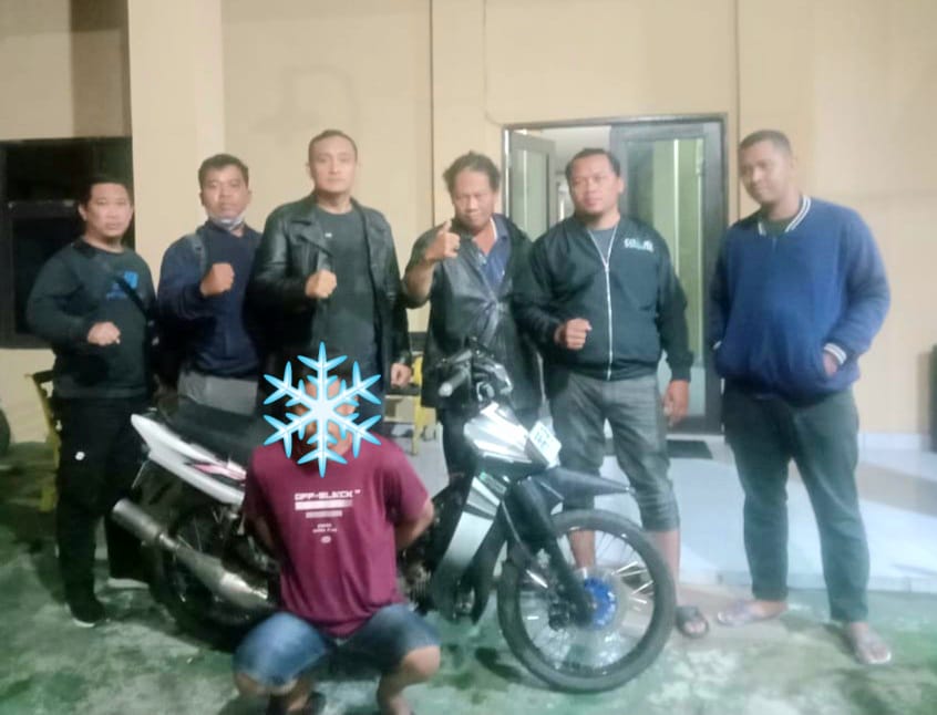 Curi Motor di  Kramat Diringkus  di Sungai Bilu Banjarmasin