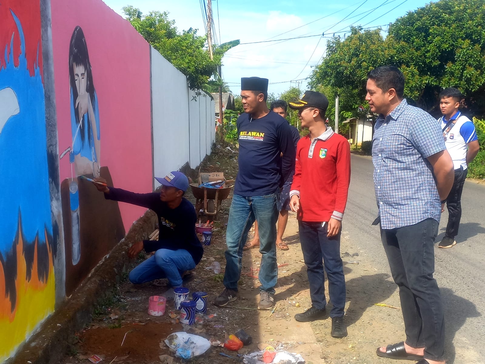 Polres Tala Melalui Res Narkoba, Bentuk Kampung Bebas Narkoba