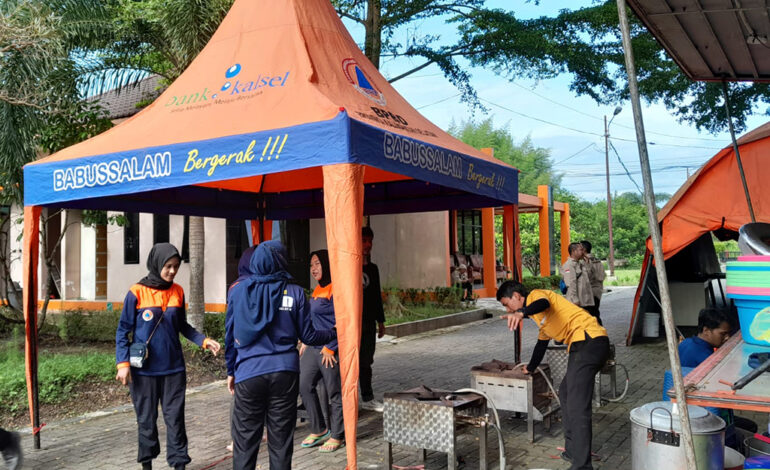 BPBD Kalsel Dan Banjar Siapkan Dapur Umum Untuk Korban Banjir