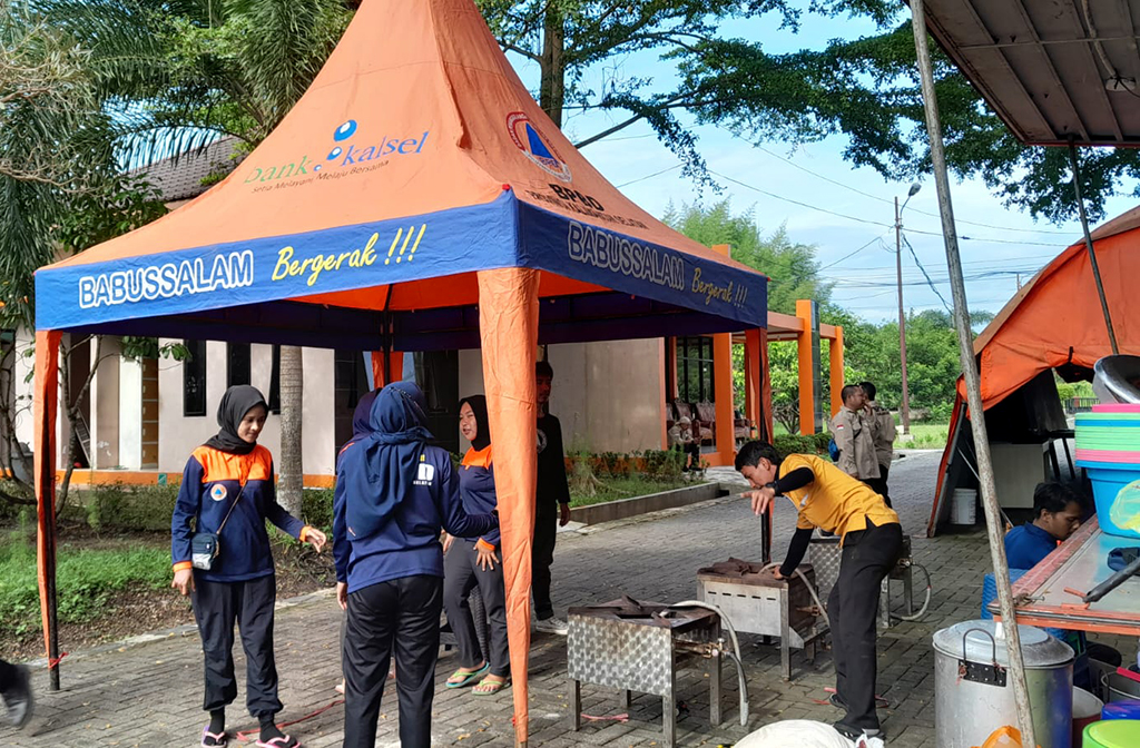 BPBD Kalsel Dan Banjar Siapkan Dapur Umum Untuk Korban Banjir