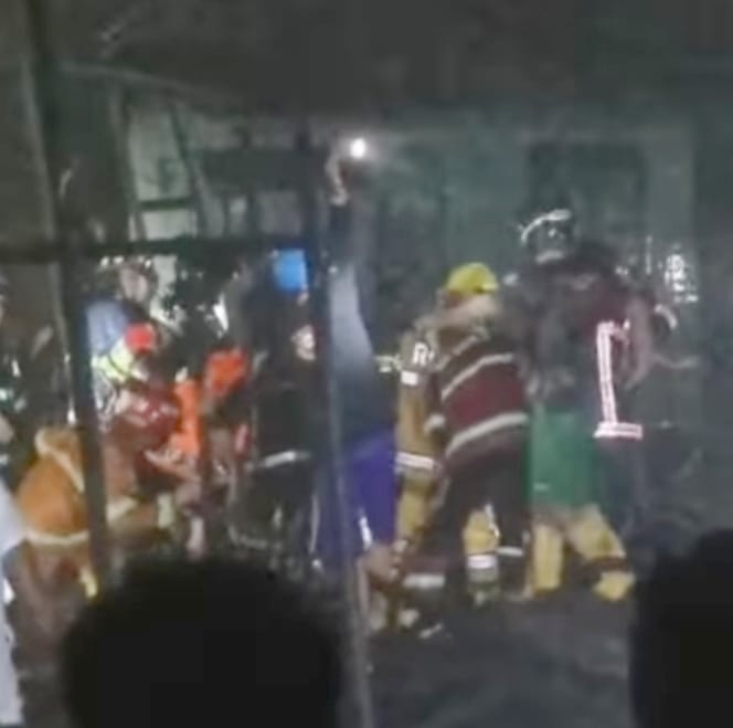 Kebakaran di Alalak Utara Banjarmasin Makan Korban Jiwa  seorang Lansia