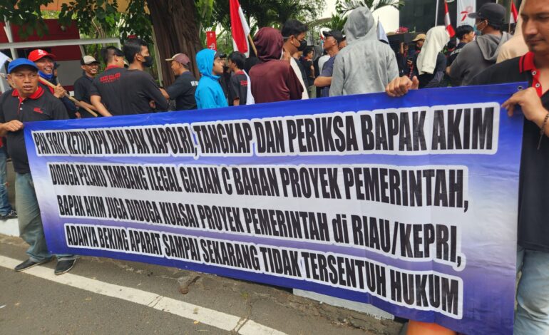 LSM KAKI Datangi KPK, Desak Dugaan Material Pembangunan dari Galian C Ilegal