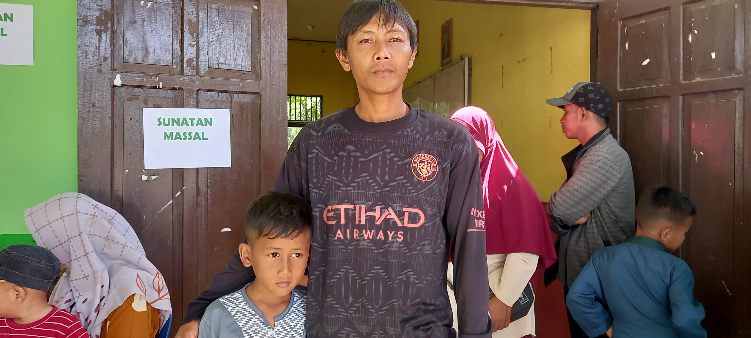 15 Anak  Ikuti Sunatan Massal Gratis Di Desa Sungai Riam