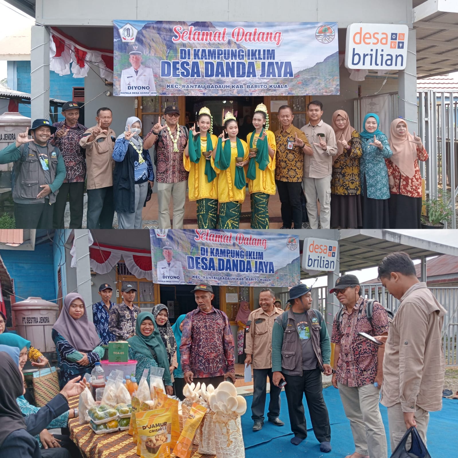 Tim Verifikator Kementrian LH dan Kehutanan Verifikasi Lokasi Proklim di Batola