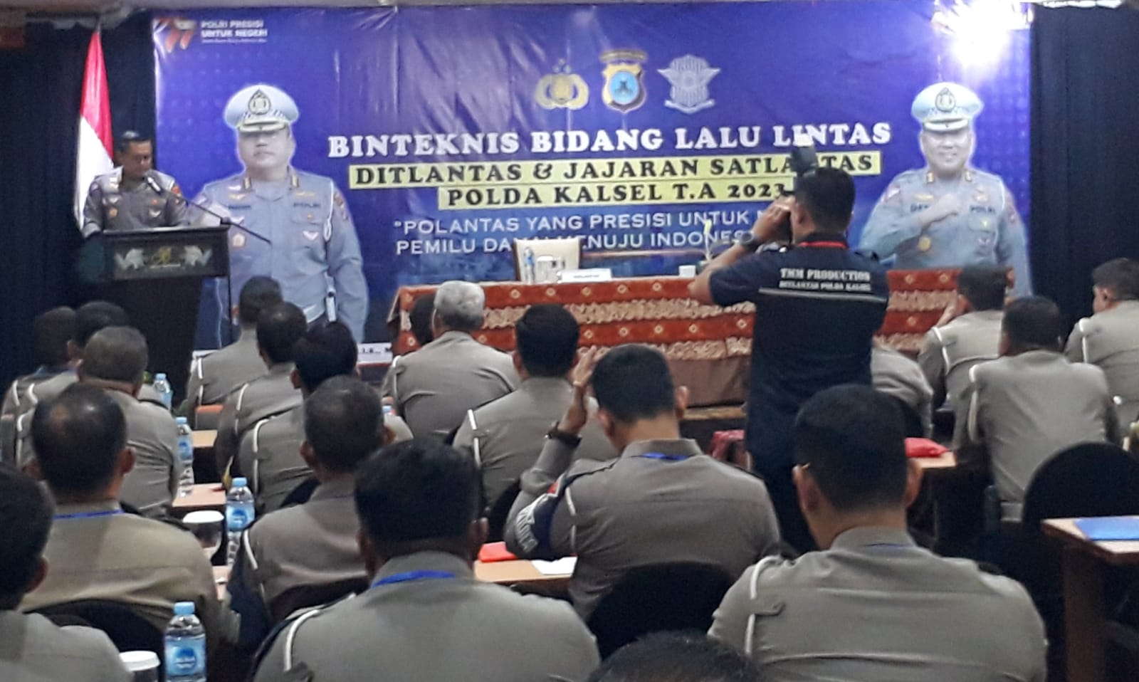 Samakan Persepsi dan Kemampuan dalam Tugas, Ditlantas Polda Kalsel Gelar Binteknis