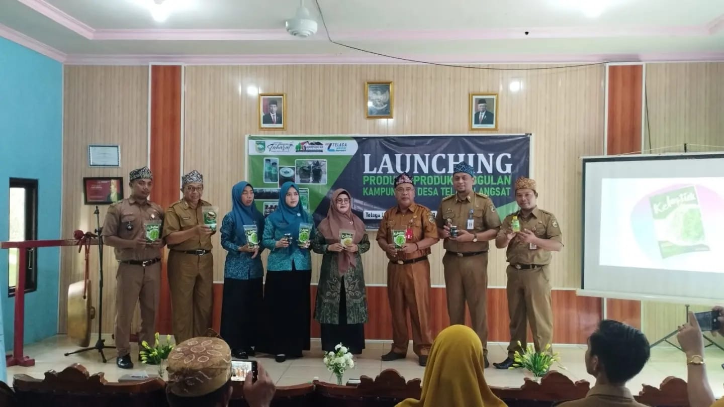 UP2K PKK Desa Telaga Langsat Launching Kuliner Berbahan Baku Lokal