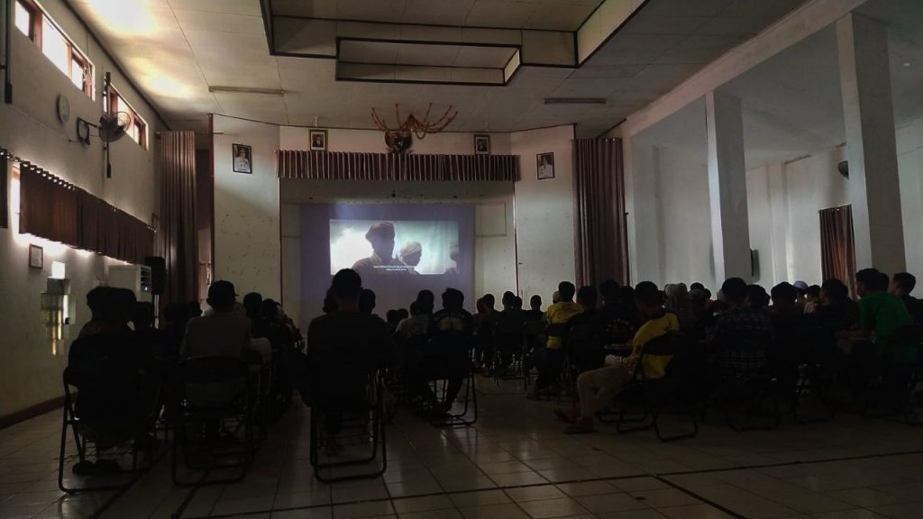 Ratusan Anak dan Remaja PPRSAR Ikuti Nobar Film Biografi  Syekh Muhammad Arsyad Al-Banjari