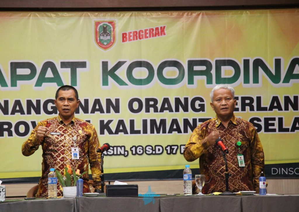 Dinsos Kalsel Gelar Rakor Penanganan Orang Terlantar