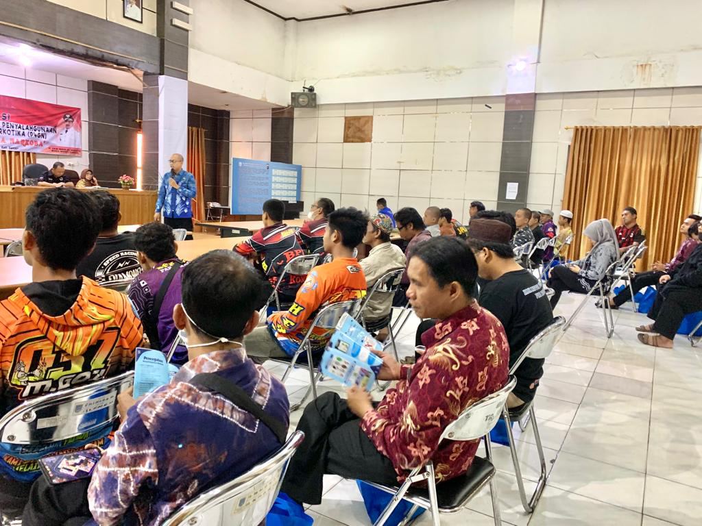 Bakesbangpol Banjar Sosialisasikan P4GN Terkait Bahaya Narkoba di Kalangan Remaja