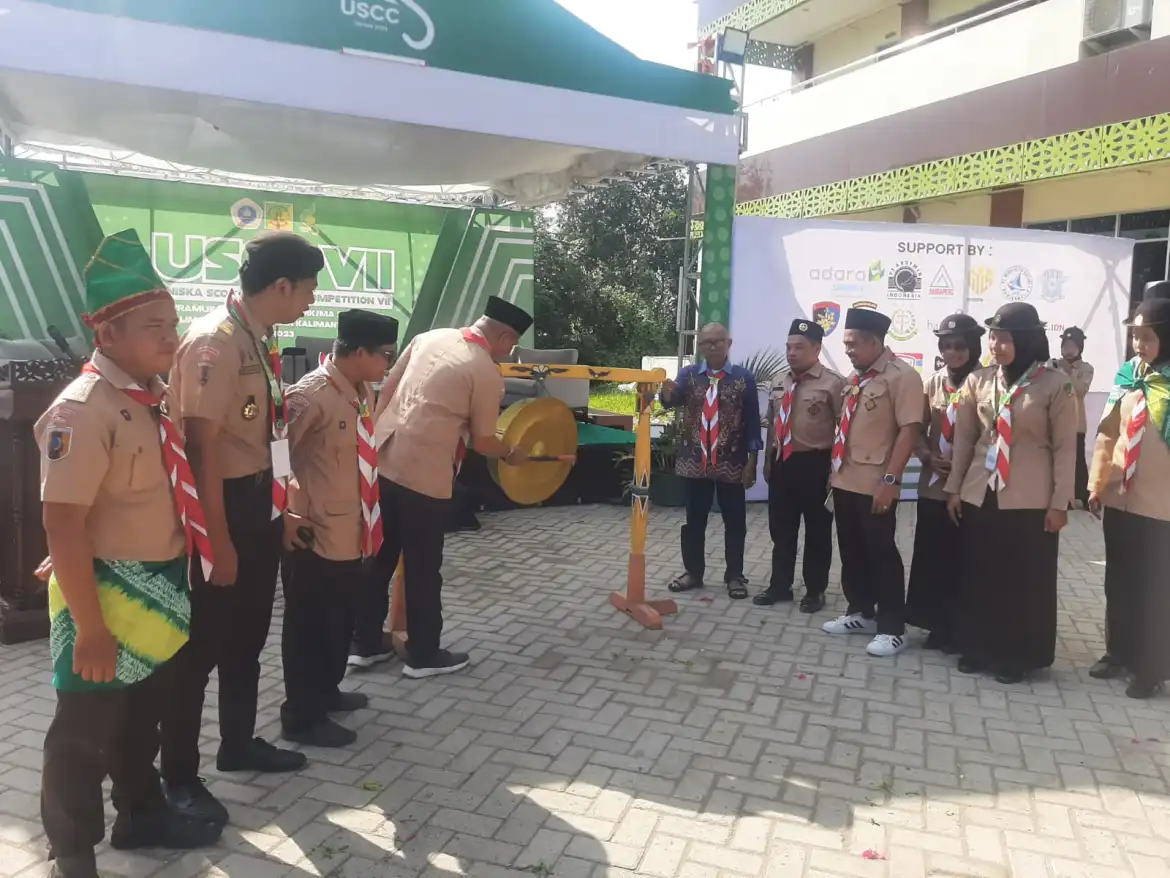 Peserta Pramuka Kalsel dan Kalteng Meriahkan USCC VII Uniska