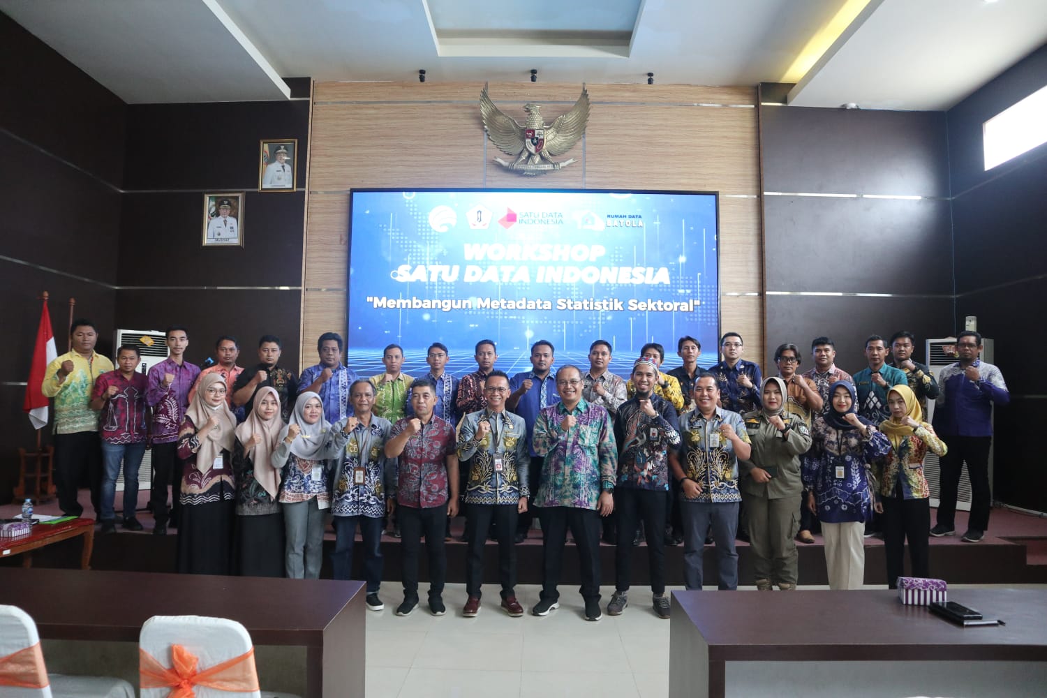 Diskominfo Batola Gelar Workshop Metadata Statistik Sektoral