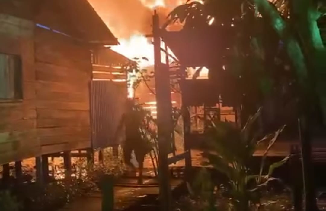 Kebakaran Di Kuin Utara Renggut Satu Korban Jiwa