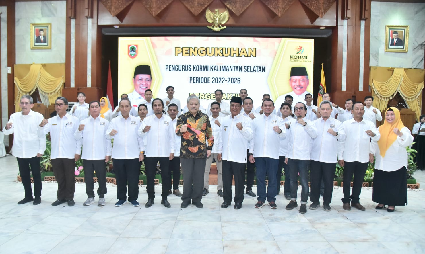 Pengurus KORMI Kalsel Dikukuhkan, Begini Harapan Paman Birin