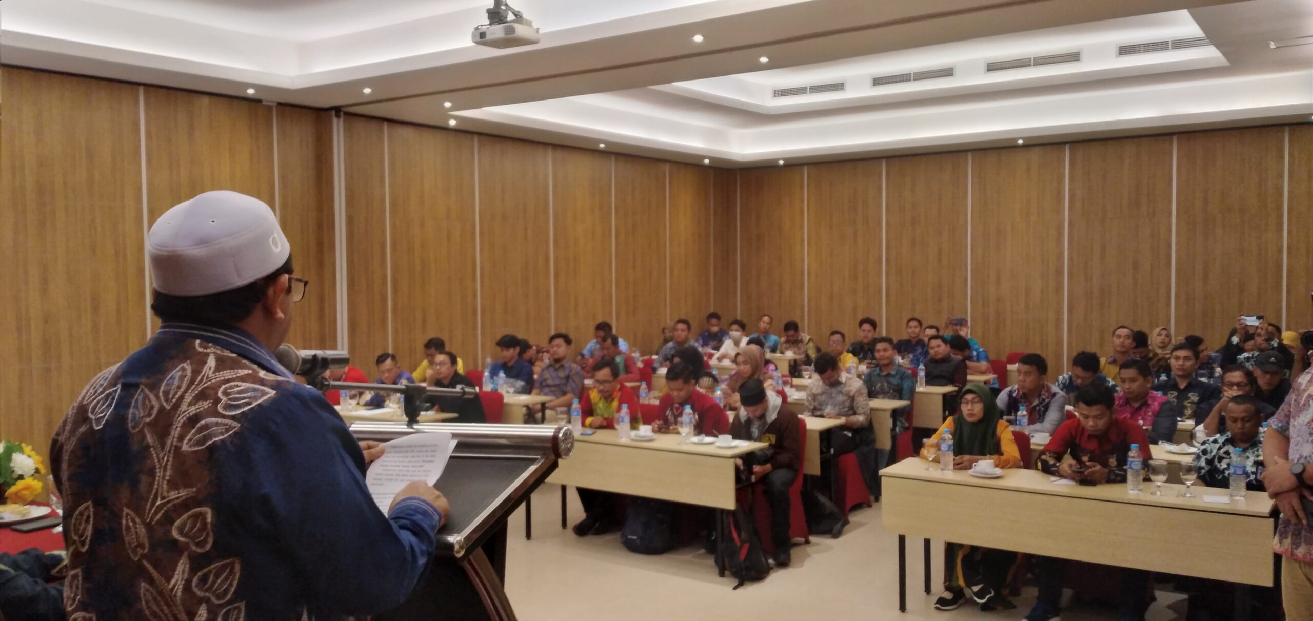 Buka Brigade Journalist Training, Wabup Banjar Ajak Peserta Bershalawat