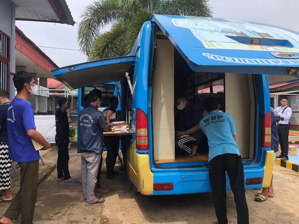 Dispersip Kalsel Promosikan Minat Baca Hingga Ke Lapas Dan Rutan