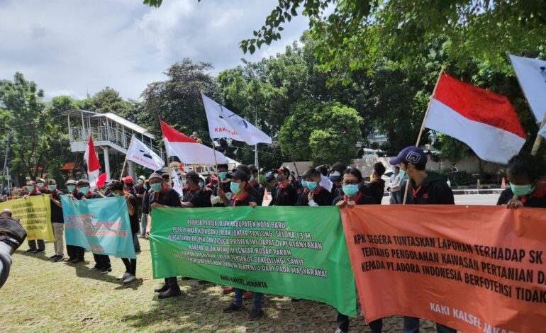 KAKI Kalsel Sambangi KPK, Minta Usut Jembatan Martapura