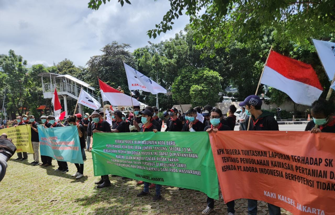 KAKI Kalsel Sambangi KPK, Minta Usut Jembatan Martapura