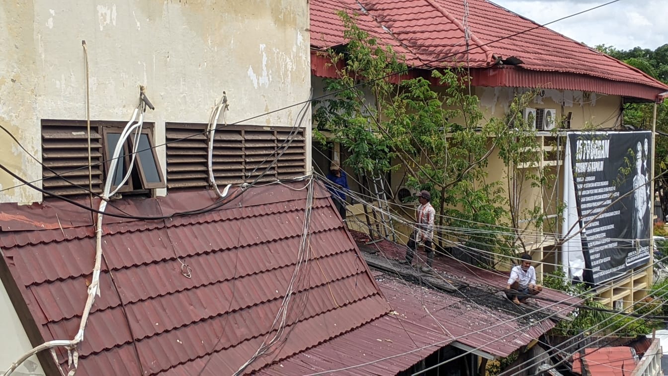 Hasil Tim Labfor Polda Jatim,  Penyebab Kebakaran Biro SDM Polda Kalsel Karena Arus Pendek