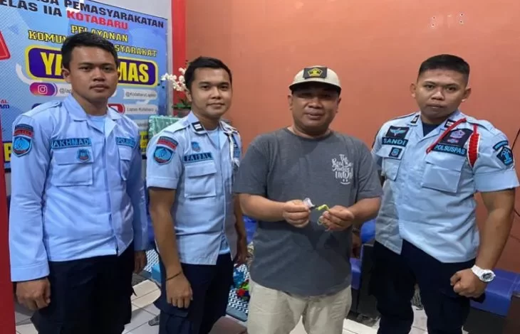 Sipir Berhasil Gagalkan Penyelundupan Sabu Ke Lapas Kotabaru