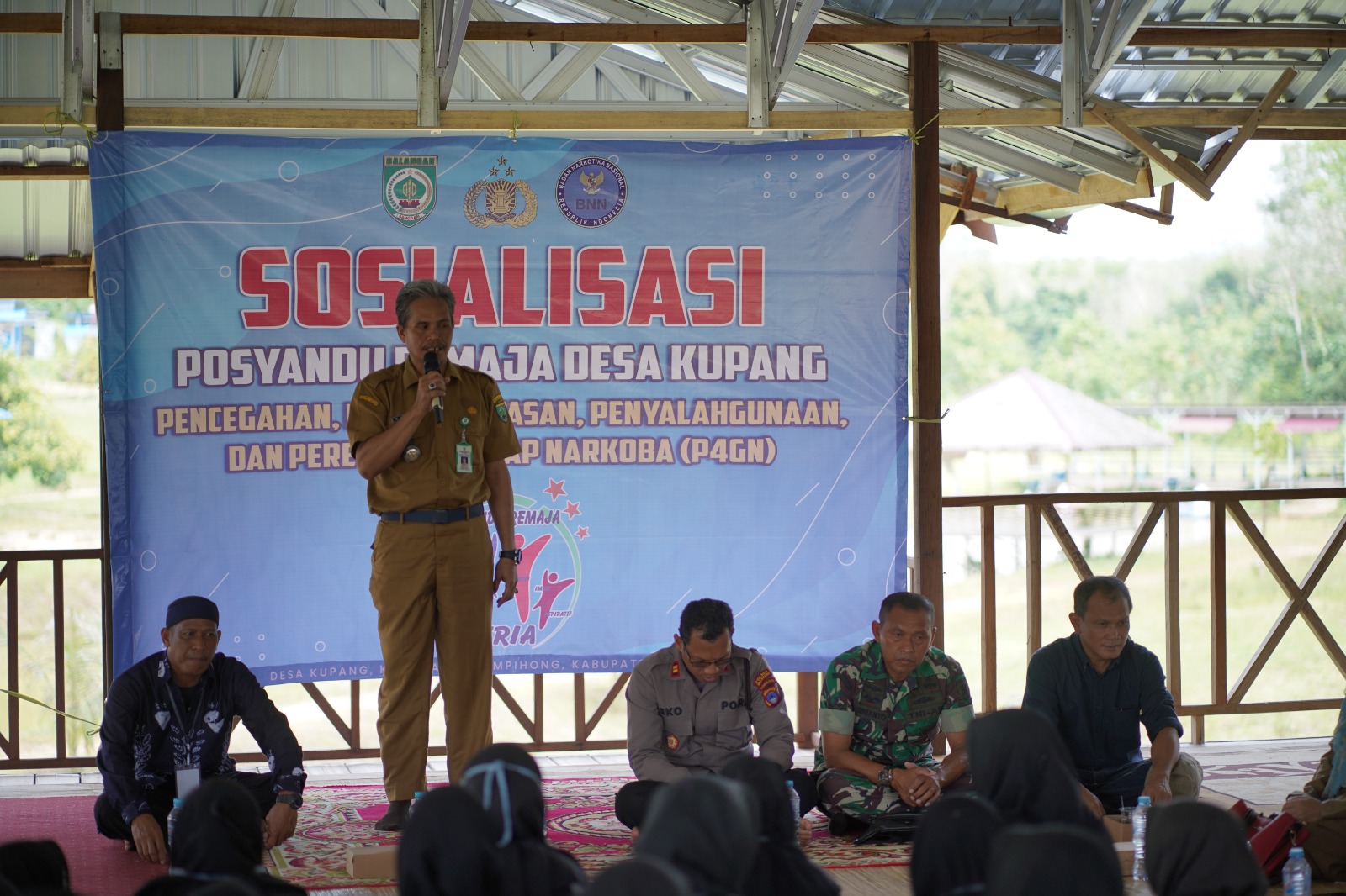 Pemdes Kupang Sosialisasikan P4GN Kepada Anak Dan Remaja Untuk Cegah Penyalahgunaan Narkoba