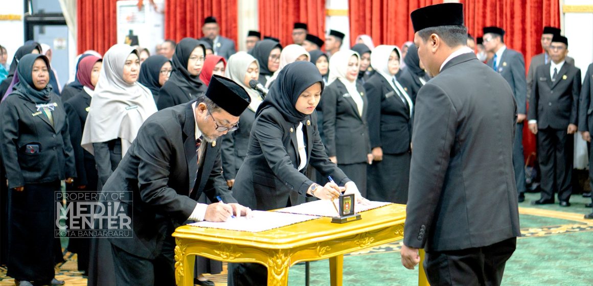 Pejabat Administrator, Pegawas dan Kepala Sekolah Dipemko Banjarbaru Diharapkan Amanah Dan Berdedikasi