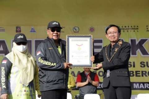 Pecahkan Rekor Muri -Jambore Akbar Relawan Sosial PSKS 2023 Kalsel Diikuti 3000 Peserta