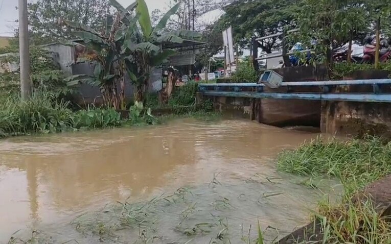 Jembatan Sapta Marga, Dikeluhkan Lantaran Menjadi Penyebab Banjir Di Banjarbaru